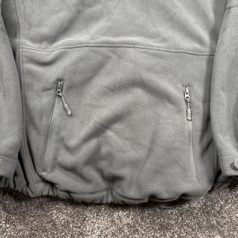 Baerskin Tactical Hoodie 3.0 Mens XXL Gray Fleece Hooded Full Zip Jacket - Picture 3 of 12